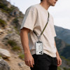 Tech-Protect C10S Rope Crossbody & Wrist tālruņa siksniņu komplekts, olīvzaļš/titāna