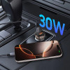 Tech-Protect CC01 2 portu auto lādētājs USB-A / USB-C, PD 30W / QC 3.0, melns