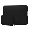 Tech-Protect NeoSlim THP3383 portatīvā datora 13-14 collu apvalks ar aksesuāru somiņu, melns