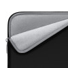 Tech-Protect NeoSlim THP3383 portatīvā datora 13-14 collu apvalks ar aksesuāru somiņu, melns