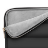 Tech-Protect Puffy THP3482 portatīvā datora 15-16" maciņš ar aksesuāru somiņu, melns