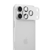 Tech-Protect Camfull Fit+ Apple iPhone 18 Pro Max kameras objektīva aizsargs, sudraba