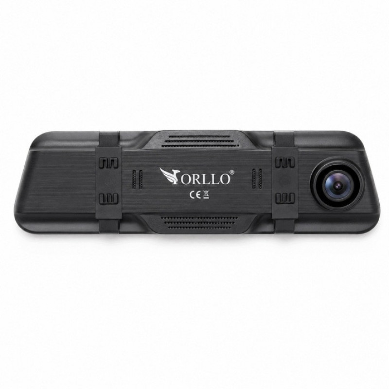 ORLLO Autoplay PRO 4K priekšējā un aizmugurējā auto video kamera, GPS, Wi-Fi