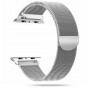 Tech-Protect MilaneseBand Apple Watch 4/5/6/7/SE 44/45 mm nerūsējošā tērauda rokassprādze, sudraba