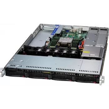 Supermicro SuperServer SYS-512B-WR-G1 WIO 1U statņa barebone serveris, viena ligzda, 32 GB