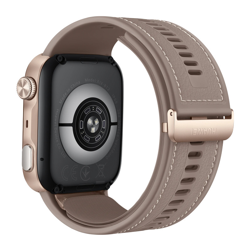 Huawei Watch D3 (Riva-B19) viedpulkstenis, 46 mm, zelta/balts