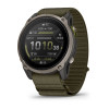 Garmin Enduro 4 GPS viedpulkstenis ar tumši olīvu ComfortFit auduma siksniņu (010-04799-01)