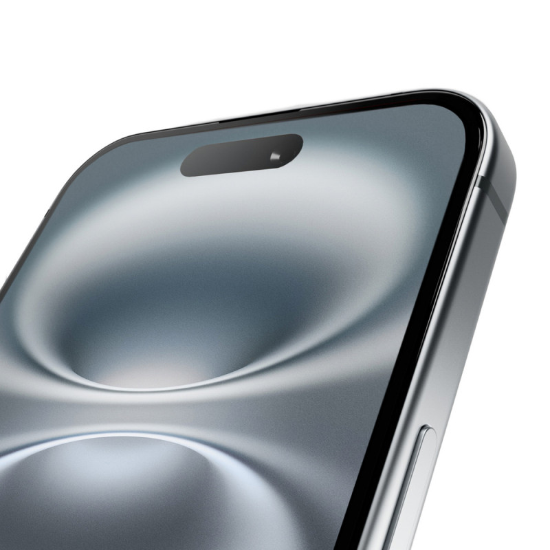 PURO Frame rūdīts stikls ar rāmīti iPhone 16 Plus