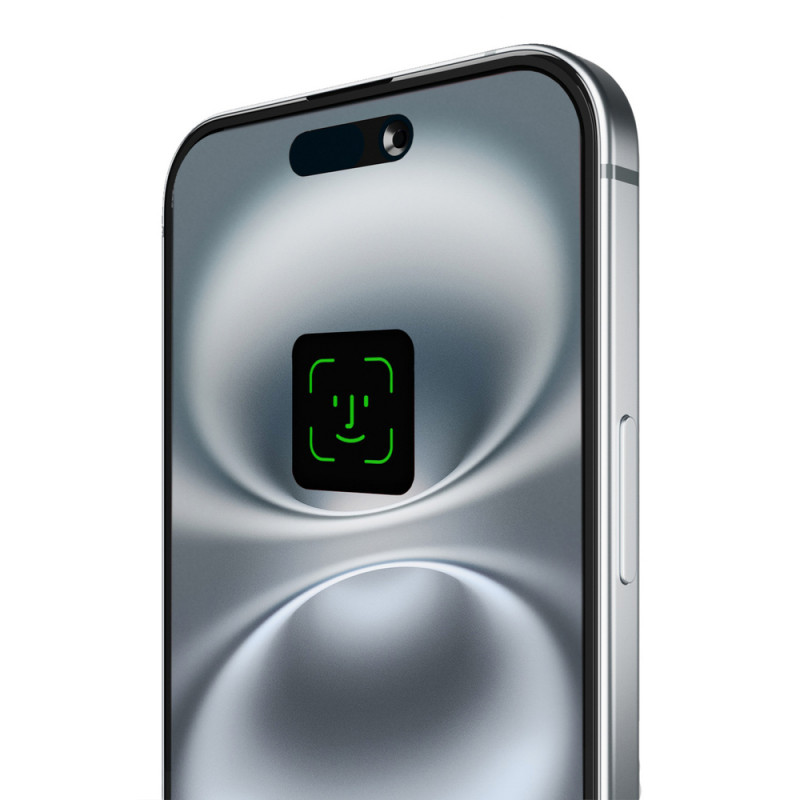 PURO Frame rūdīts stikls ar rāmīti iPhone 16 Plus