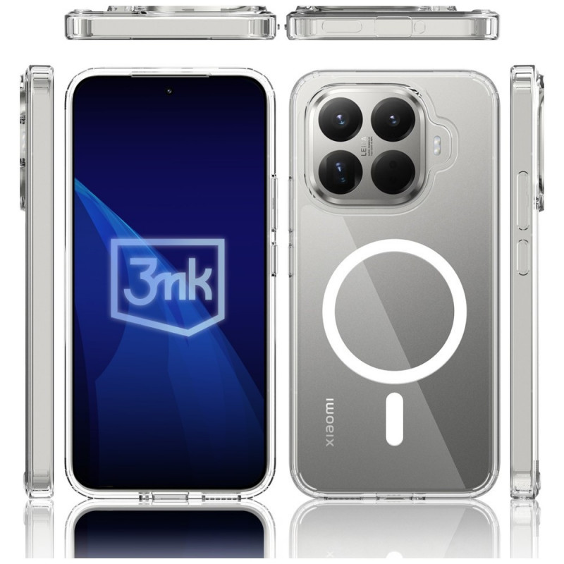 3MK Armor maciņš Xiaomi 17T Pro, caurspīdīgs