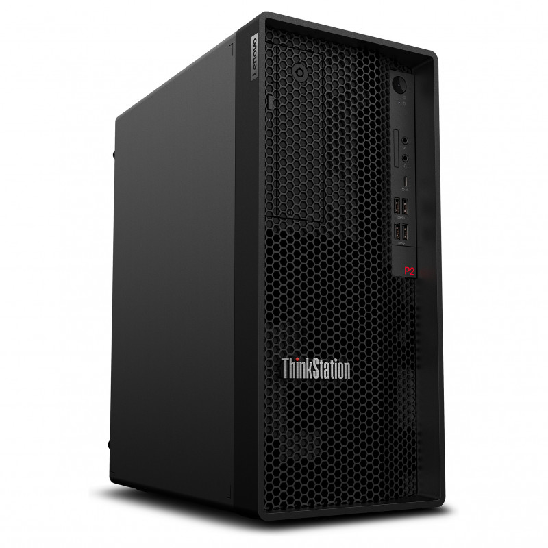 Lenovo ThinkStation P2 Gen 2 30JQ00DRGE torņa darbstacija, Intel Core Ultra 7 270K Plus, 32 GB RAM, 512 GB SSD, NVIDIA GeForce RTX 5050, Windows 11 Pro (DE)