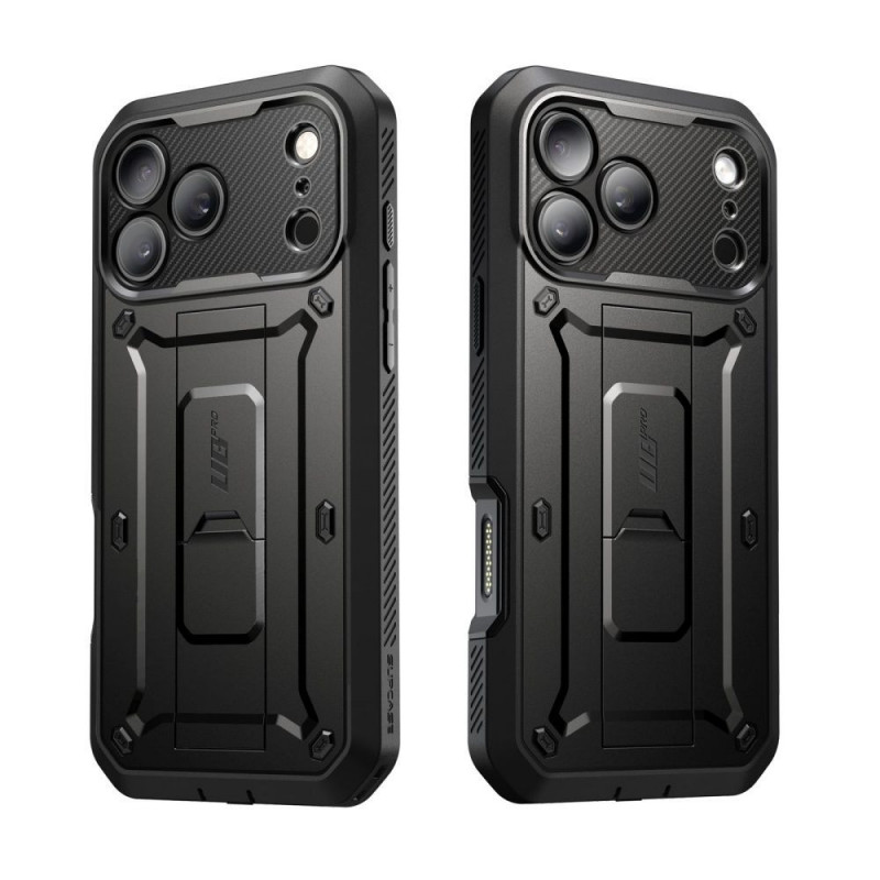 Supcase Unicorn Beetle Pro maciņš Apple iPhone 17 Pro / 18 Pro, melns