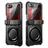 Supcase Unicorn Beetle Grip Mag MagSafe vāciņš Samsung Galaxy Z Flip 8, melns