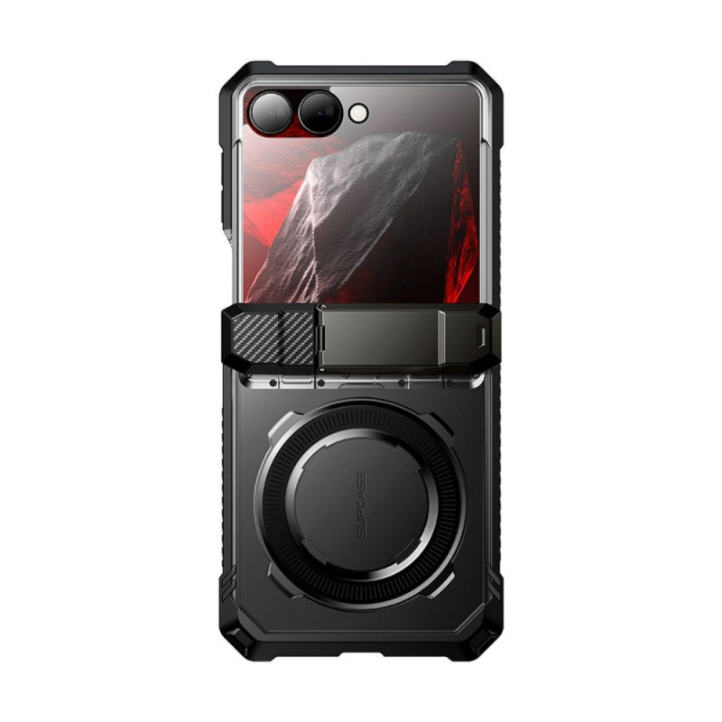 Supcase Unicorn Beetle Grip Mag MagSafe vāciņš Samsung Galaxy Z Flip 8, melns