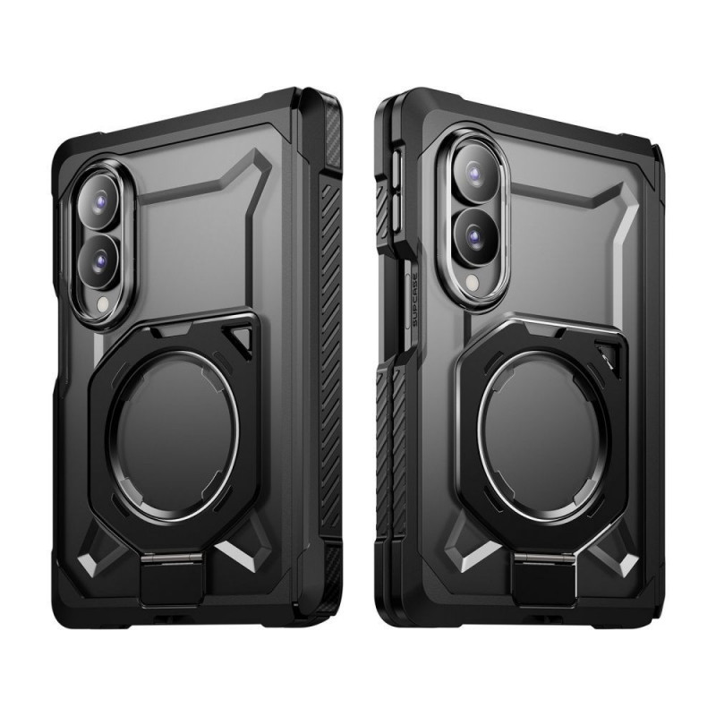 Supcase UB Grip Mag MagSafe Privacy stikla futrālis Samsung Galaxy Z Fold 8, melns