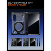 Supcase UB Grip Mag MagSafe Privacy stikla futrālis Samsung Galaxy Z Fold 8, melns