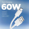 Spigen EB6015AC Essential USB-C kabelis 60W 150 cm, balts