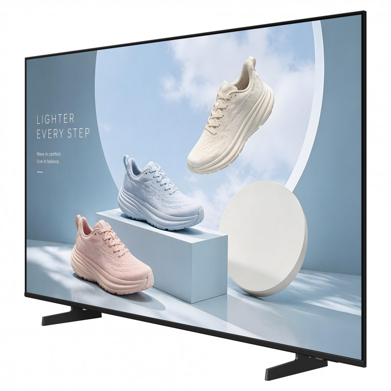 Samsung LH65BEHHLGUXEN BE65HX-H 65 collu 4K UHD Crystal UHD digitālā izkārtne viedais televizors, Tizen, melns