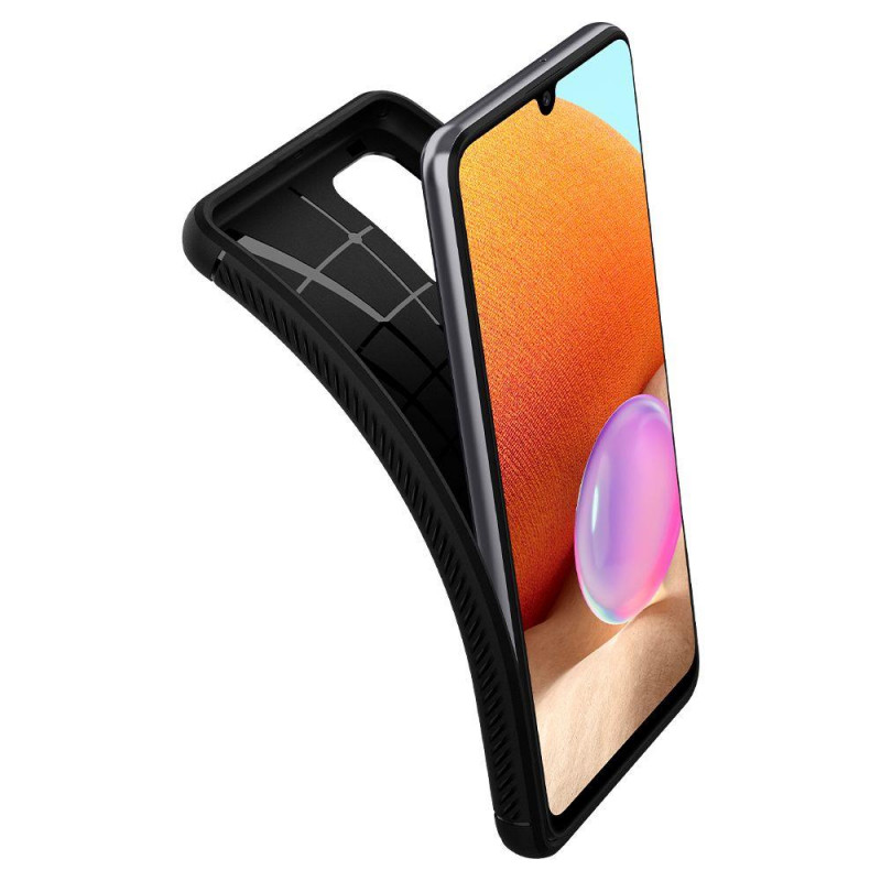 Spigen Rugged Armor maciņš Samsung Galaxy A52 / A52s, matēti melns