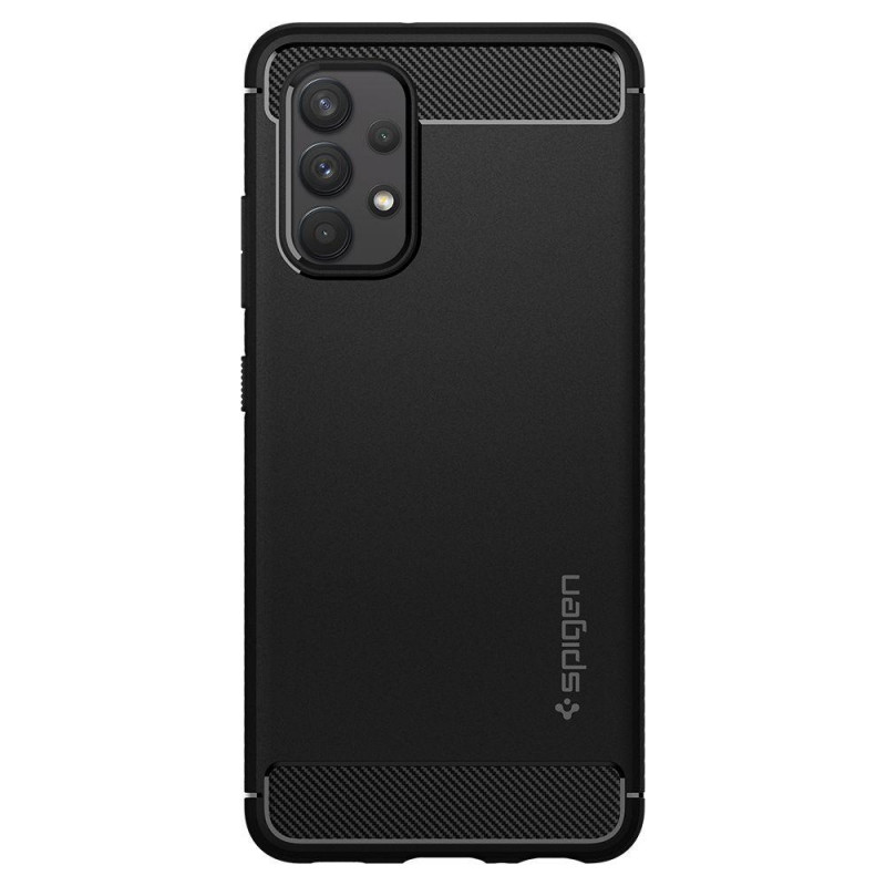 Spigen Rugged Armor maciņš Samsung Galaxy A52 / A52s, matēti melns