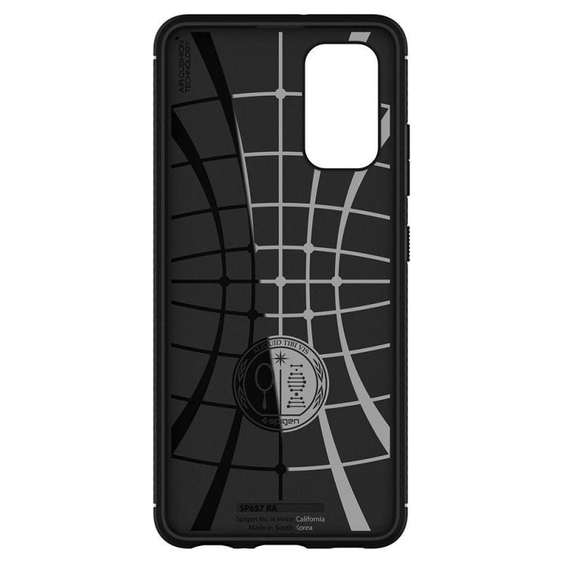 Spigen Rugged Armor maciņš Samsung Galaxy A52 / A52s, matēti melns