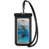 Spigen A601 Aqua Shield universāls ūdensizturīgs futrālis, melns
