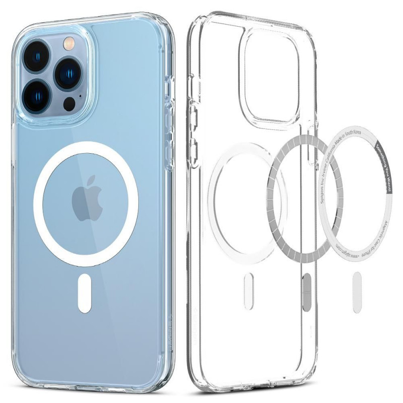 Spigen Ultra Hybrid Mag MagSafe Apple iPhone 13 Pro vāciņš, balts