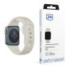3mk silikona pulksteņa siksniņa Apple Watch 42/44/45/49 mm, bēša