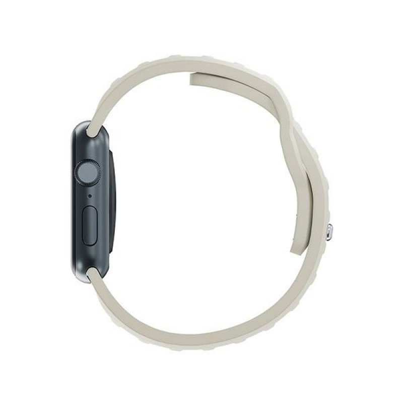 3mk silikona pulksteņa siksniņa Apple Watch 42/44/45/49 mm, bēša