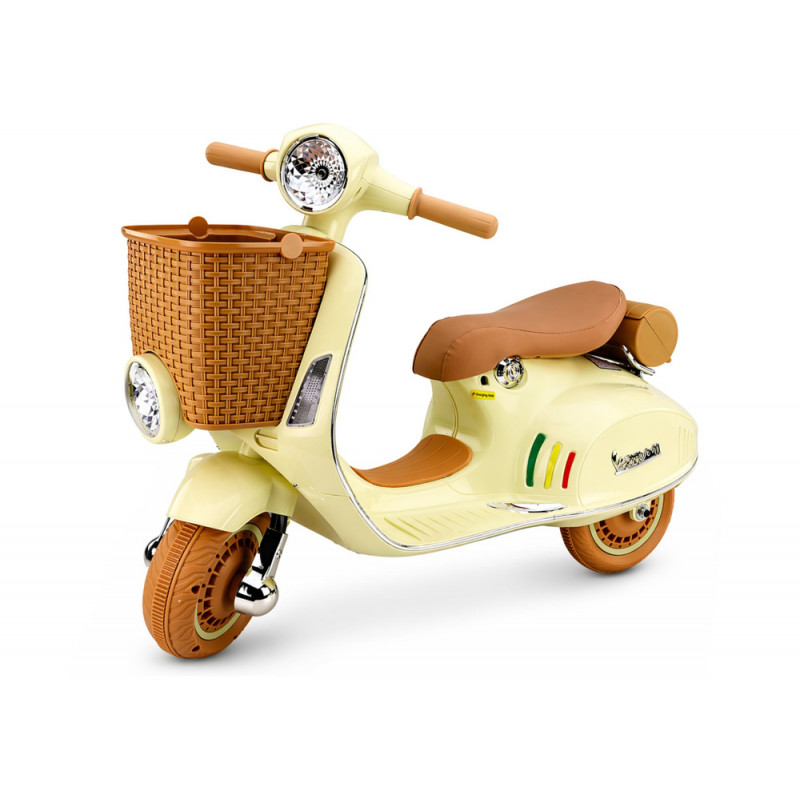 Lean Cars XW-03 akumulatora skrejritenis, 35 W, bēšs