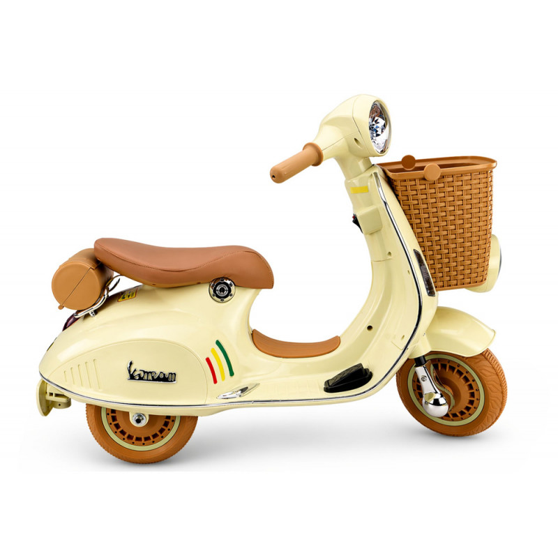 Lean Cars XW-03 akumulatora skrejritenis, 35 W, bēšs