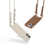 Tech-Protect MagNecklace MagSafe maciņš ar štropi Apple iPhone 16, bēšs