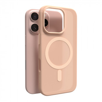 Puro Daylight MagSafe silikona maciņš iPhone 16 Pro Max, bēšs