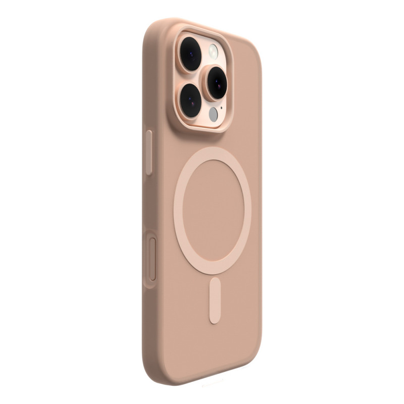 Puro Daylight MagSafe silikona maciņš iPhone 16 Pro Max, bēšs