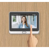 Ezviz CP4 4 MP Wi-Fi durvju skatiņš, sudraba