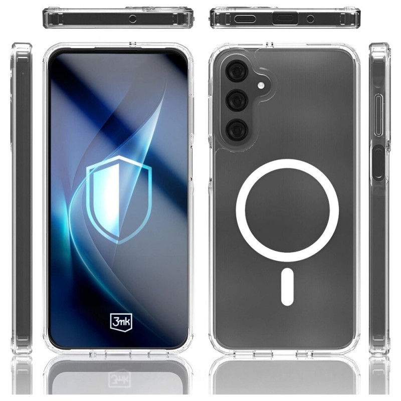 3MK Armor MagCase Samsung Galaxy A17 4G / 5G, caurspīdīgs