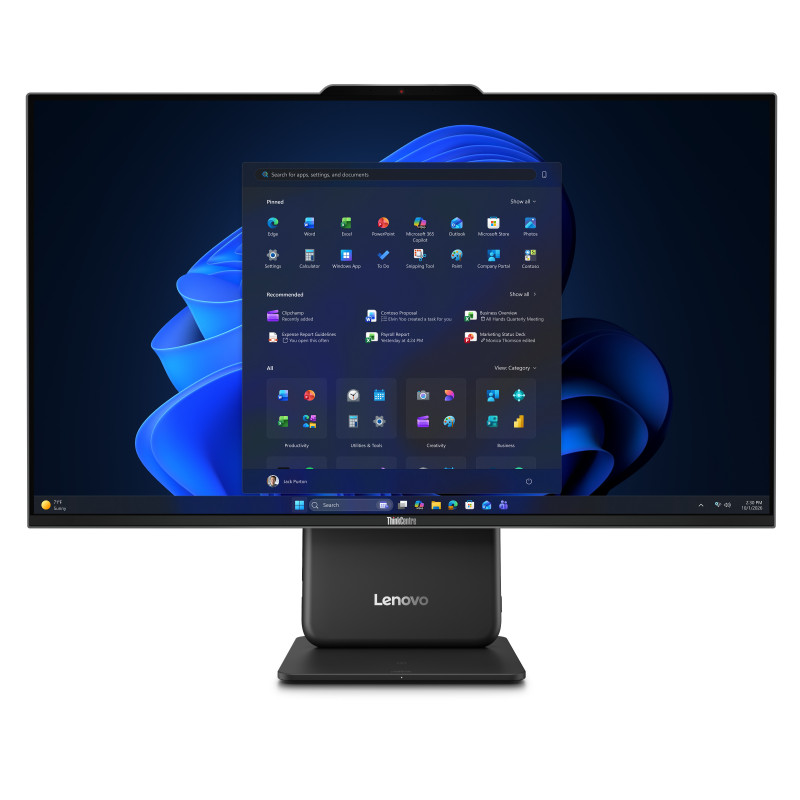 Lenovo ThinkCentre neo 50a 27 Gen 7 13RU0012GE viss vienā dators, 27" Full HD, Intel Core 5 320, 16 GB RAM, 512 GB SSD, Windows 11 Pro (DE)