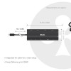 Club 3D CSV-2556 USB-C 12 vienā centrmezgls, 3x HDMI/3x USB-C/USB/LAN, 8K30Hz, PD 140W