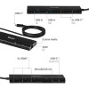 Club 3D CSV-2556 USB-C 12 vienā centrmezgls, 3x HDMI/3x USB-C/USB/LAN, 8K30Hz, PD 140W