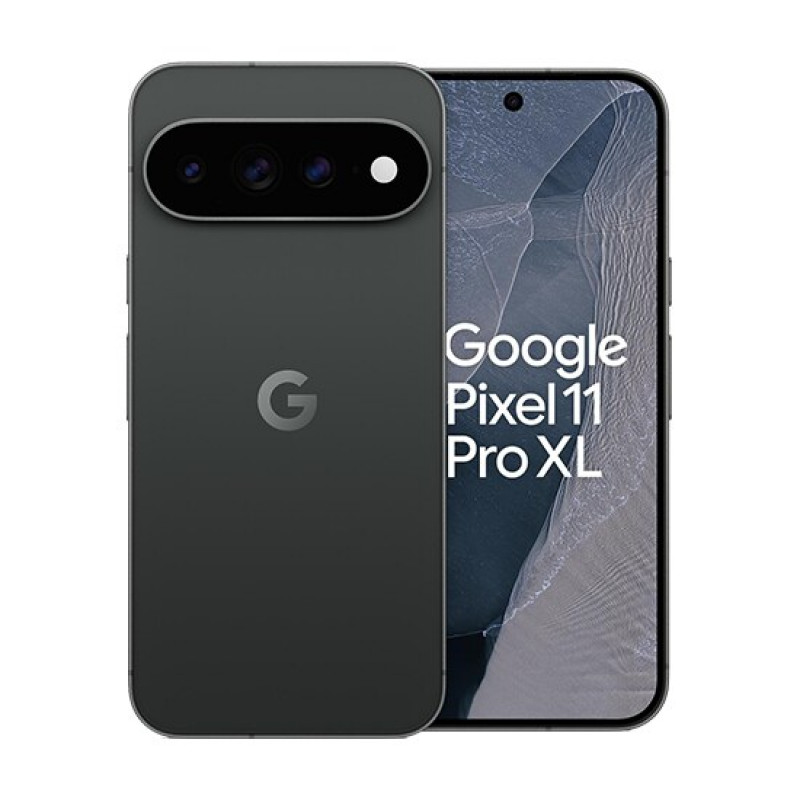 Google Pixel 11 Pro XL GA11756-GB 5G viedtālrunis, divu SIM, 16 GB RAM, 1 TB, 6.8" OLED, Obsidian