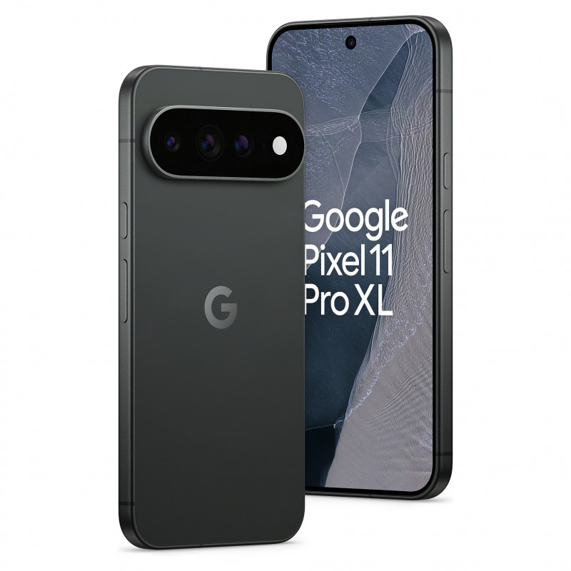Google Pixel 11 Pro XL GA11756-GB 5G viedtālrunis, divu SIM, 16 GB RAM, 1 TB, 6.8" OLED, Obsidian