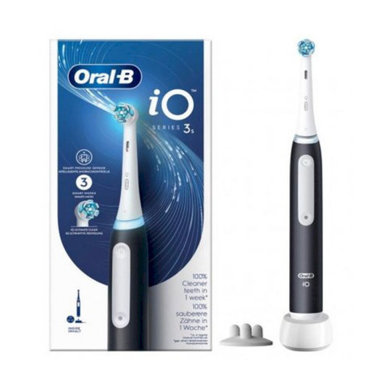 Oral-B iO Series 3 elektriskā zobu birste, melna