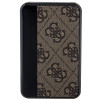 Guess GUPB10DP4GEGW pārnēsājamais akumulators 10000 mAh, 18 W, 4G Leather Metal Logo, brūns