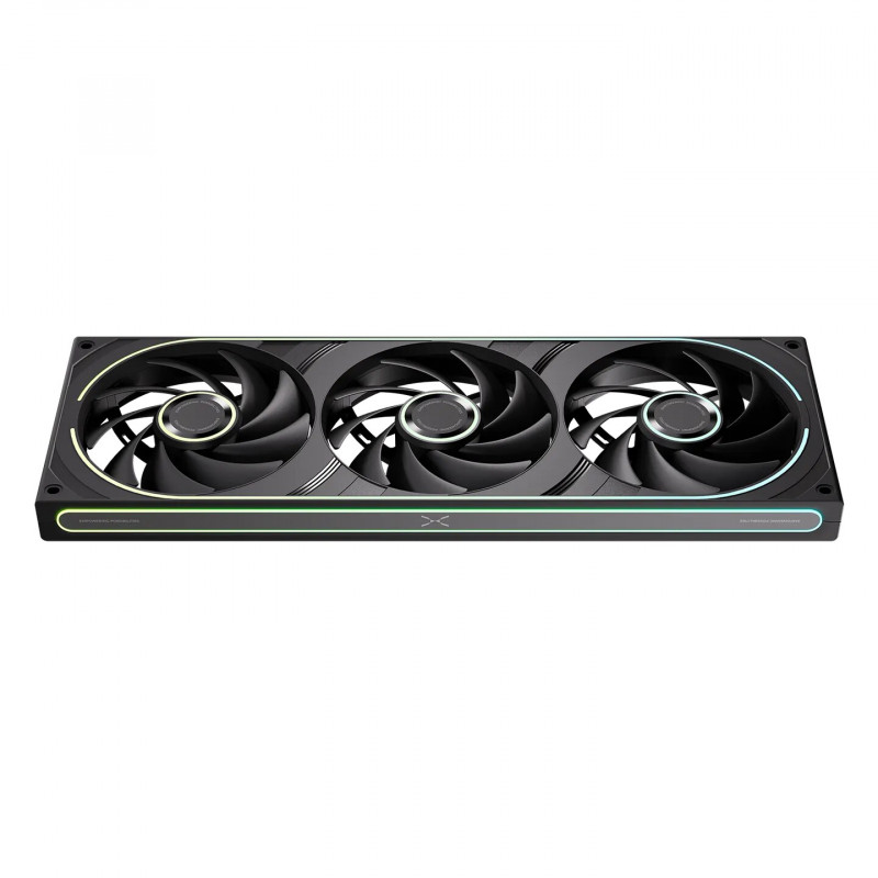 TRYX FOBR 360 mm ARGB korpusa ventilators, PWM, 3-in-1, melns