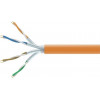 Equip 404553 Cat7 S/FTP instalācijas kabelis vairumtirdzniecībā, 1000 m, bez halogēniem (LSZH), oranžs