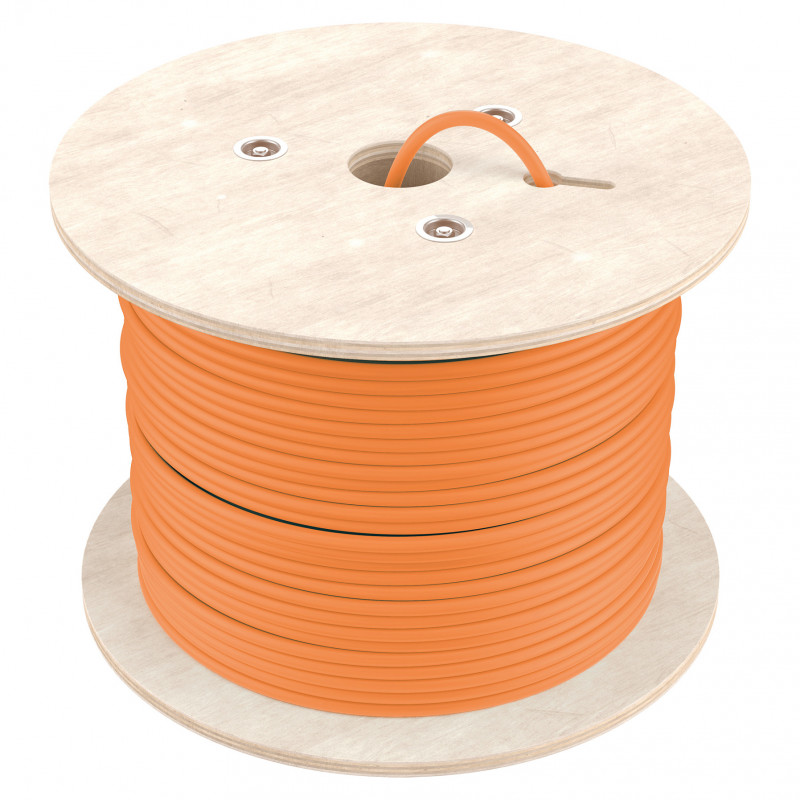 Equip 404553 Cat7 S/FTP instalācijas kabelis vairumtirdzniecībā, 1000 m, bez halogēniem (LSZH), oranžs