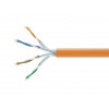 Equip 404553 Cat7 S/FTP instalācijas kabelis vairumtirdzniecībā, 1000 m, bez halogēniem (LSZH), oranžs