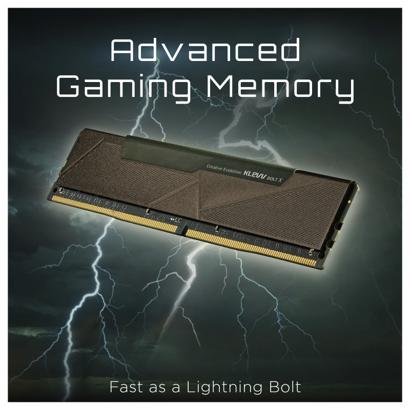 Klevv BOLT X KD48GU880-36A180U DDR4 atmiņas komplekts, 16 GB (2 x 8 GB), 3600 MHz