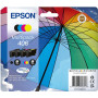 Epson 406 Umbrella C13T17G64010 oriģināls 4 krāsu tintes kasetņu komplekts, 6 ml