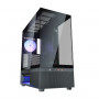 Cougar CFV220 ARGB Midi-Tower korpuss ar stikla paneli, melns